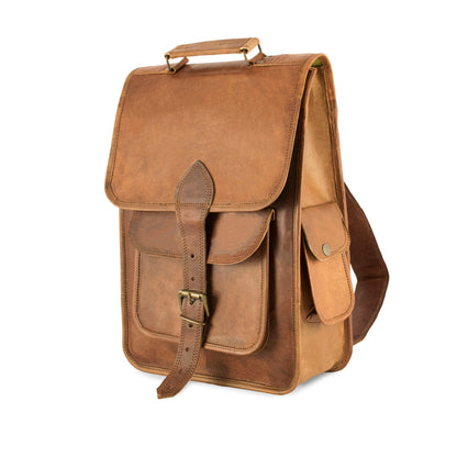 Arya leather backpack 15.5"