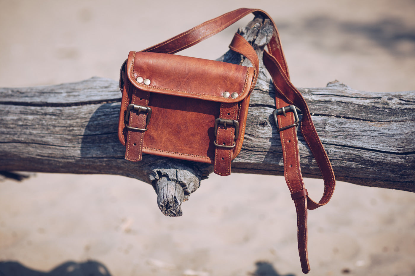 Nala Leather Shoulder Bag