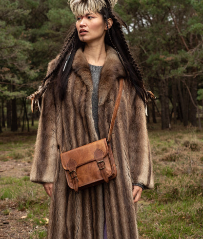 Nandi Leather Shoulder Bag