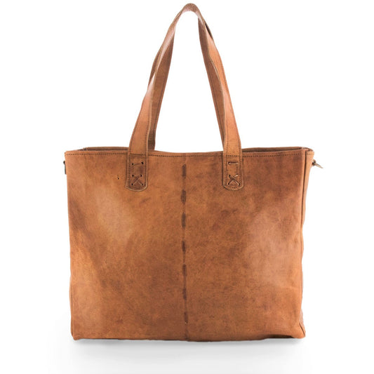 Ganesha Leather Shopper