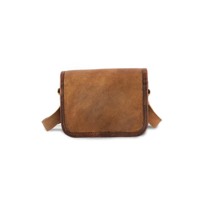 Maya Leather Shoulder Bag