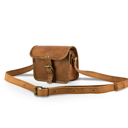 Maya Leather Shoulder Bag