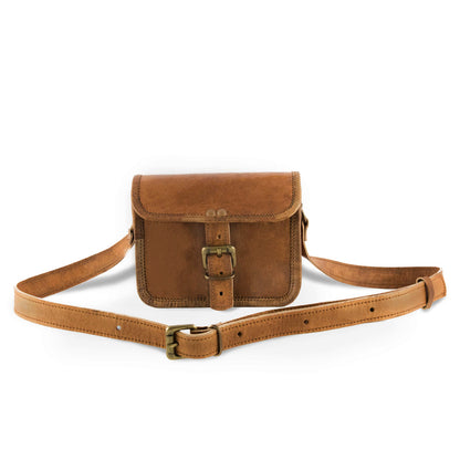 Maya Leather Shoulder Bag